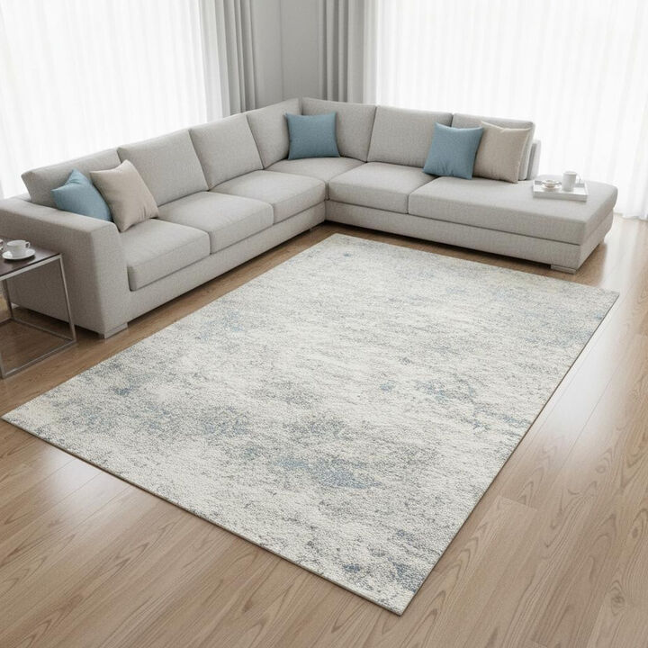 HomeRoots Abstract Area Rug