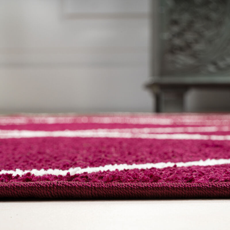 Cole Minimalist Diamond Trellis Area Rug