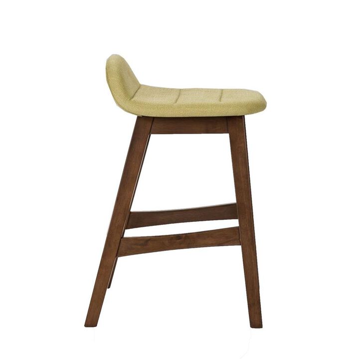 Starlight Canyon Home 24 Inch Wooden Counter Chair with Back, Solid Wood Counter Stools
