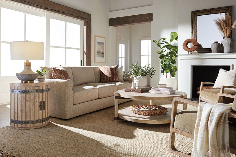 Vineyard Row Round Cocktail Table