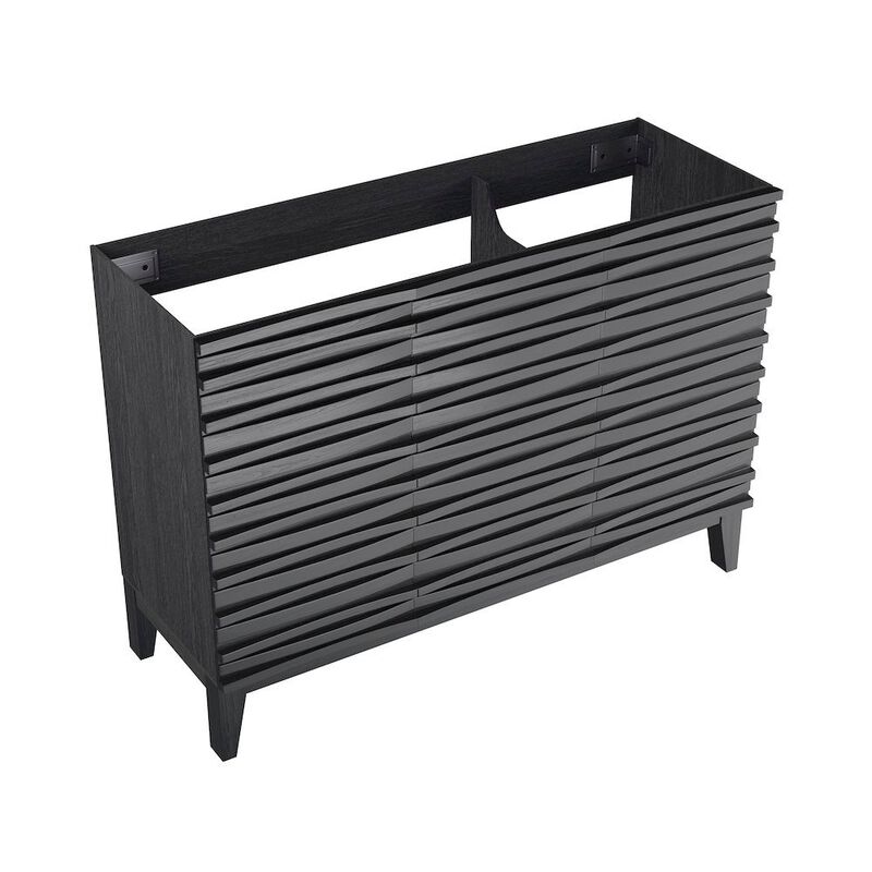 Cascade 48 in. Bathroom Vanity with 3-Hole Ceramic Sink Top image number 2