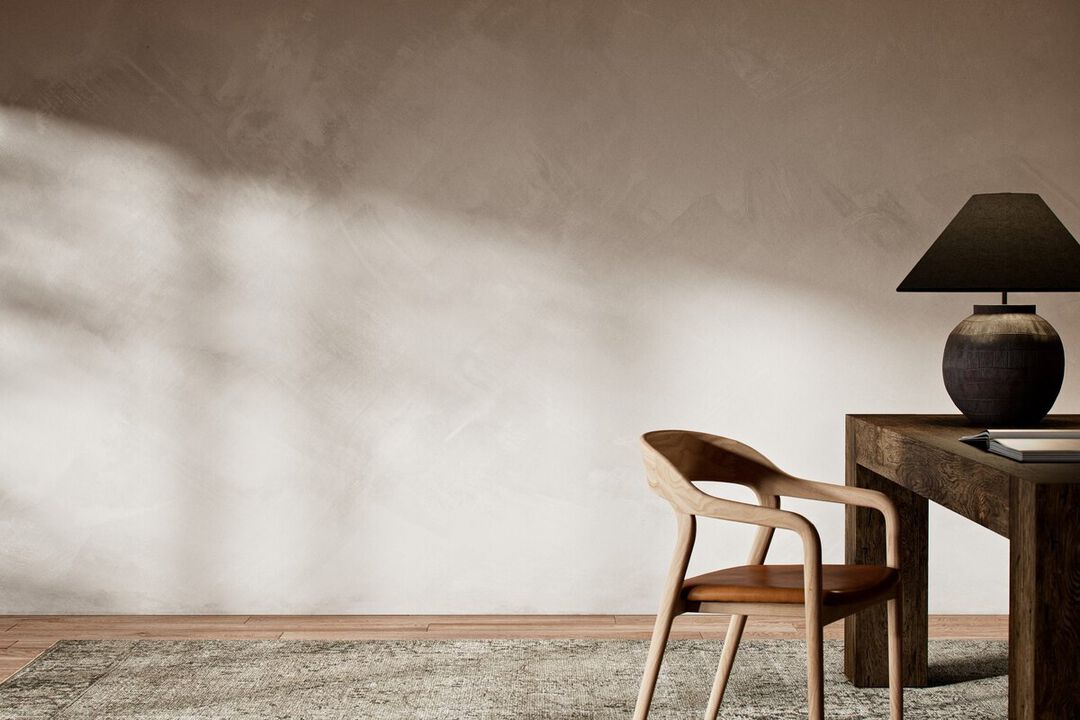 Limewash Mural by FH Art Studio - Limewash Moonbeam
