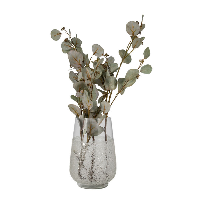 Glass, 10" Sugar Vase, Clear image number 2