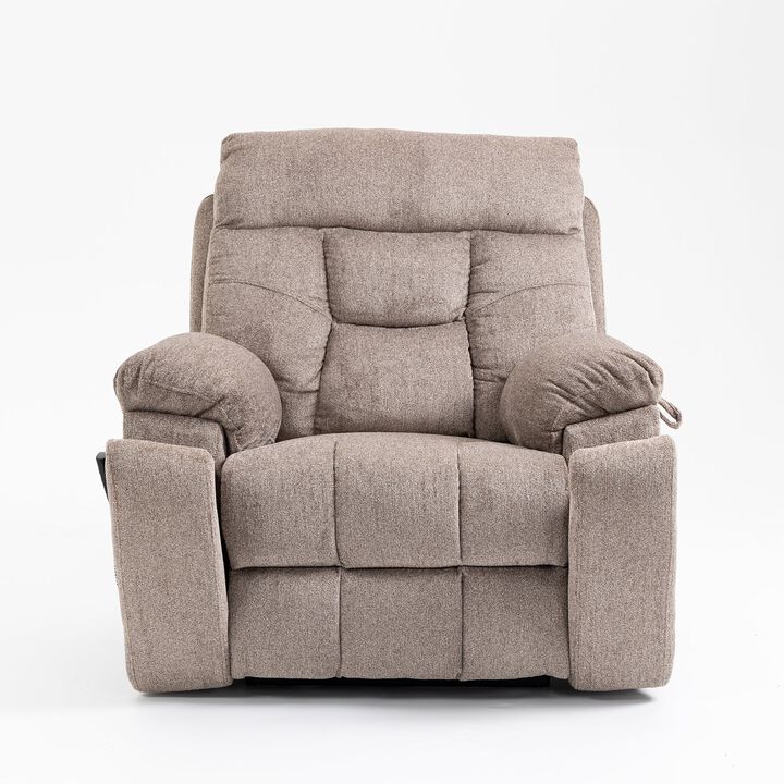Electric Lift Recliner Chair with Heating and Massage, Power Lift Sofa Chair with 2 Cup Holders, Storage Pocket, 2 remote controls