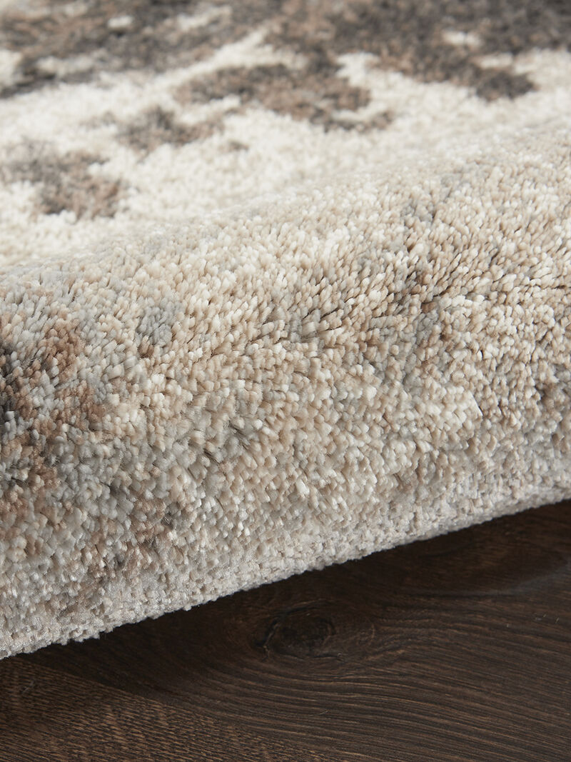 American Manor AMR04 Ivory/Mocha 9' x 12' Rug