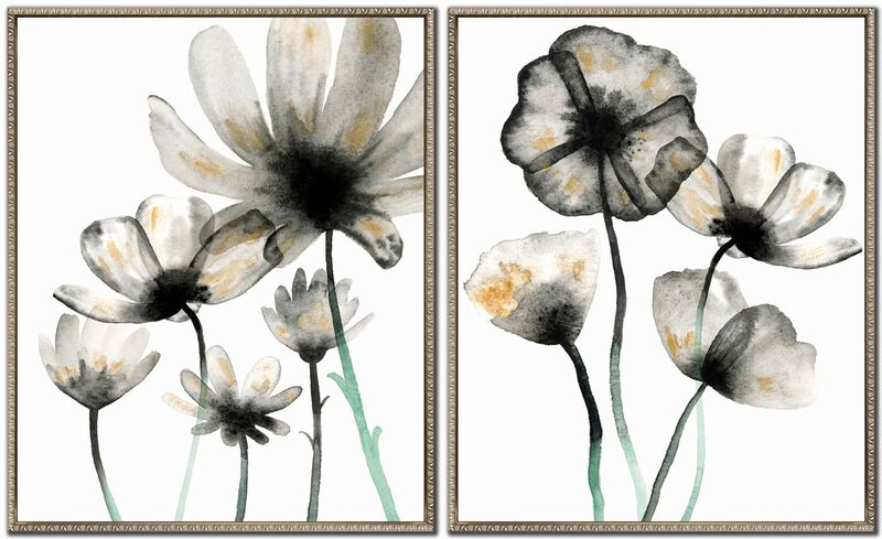 Floral Ink (Set of 2) image number 0