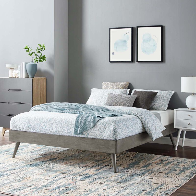 Modway - Margo Twin Wood Platform Bed Frame image number 1