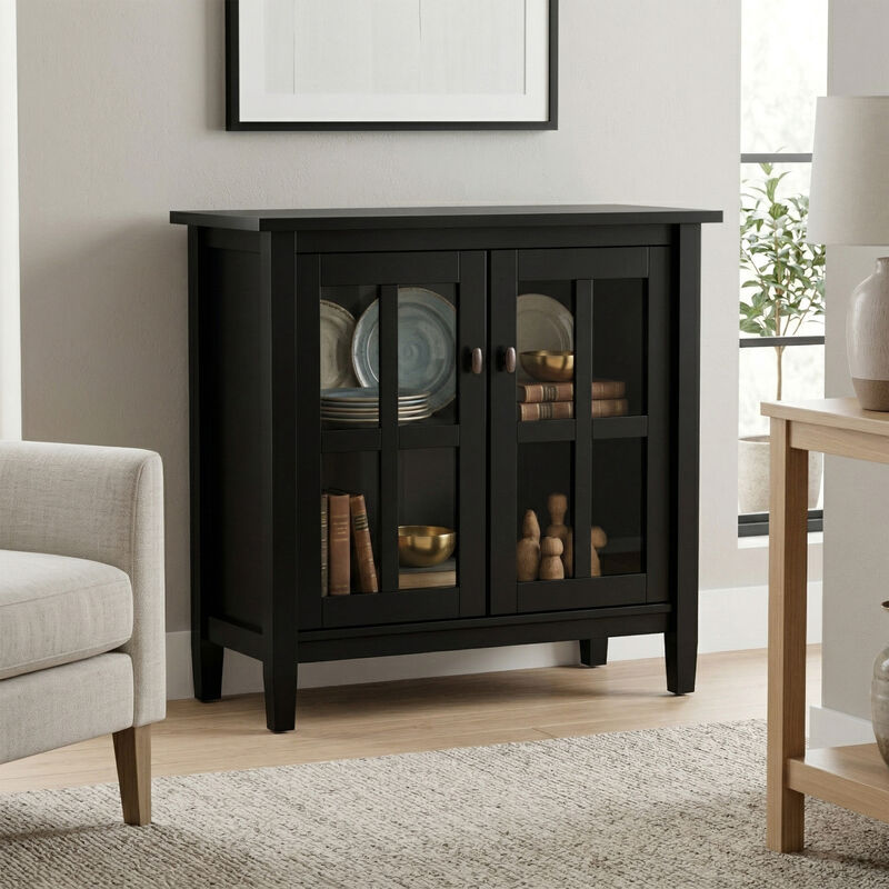 Warm Shaker Low Storage Cabinet image number 2
