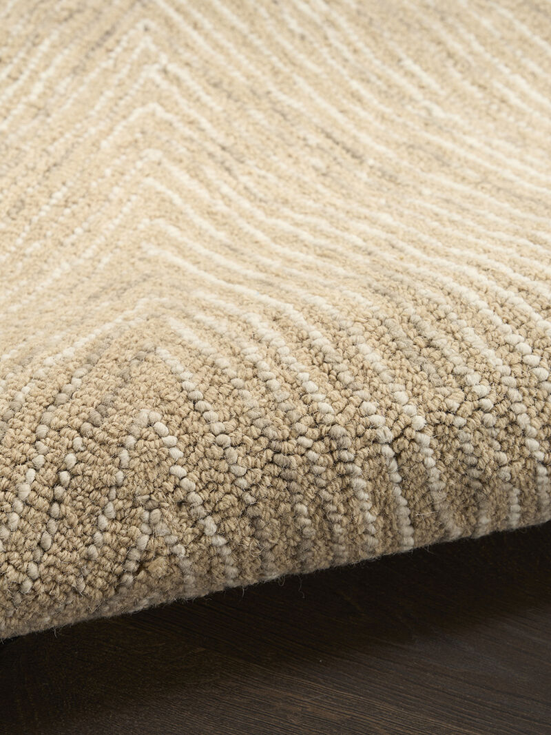 Pure Angles ANG01 Camel 3'9" x 5'9" Rug