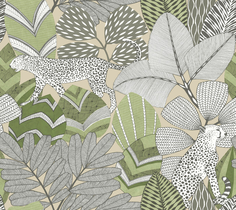 Namiri Green Wallpaper