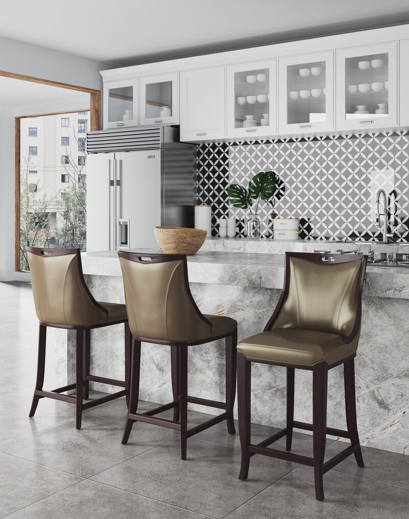 Emperor Bronze Bar Stool