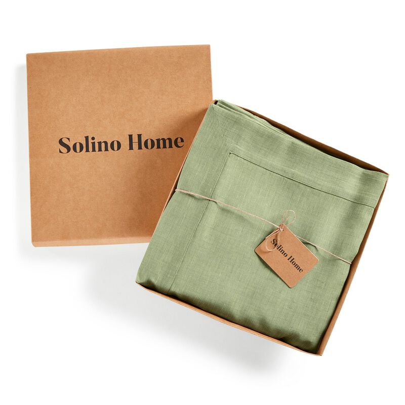 Christmas Linen Tablecloth - Athena, Solino Home