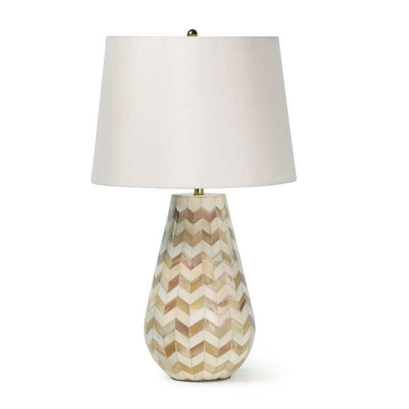 Cassia Chevron Table Lamp