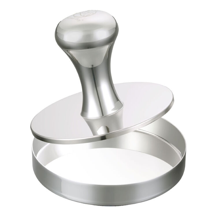 Gourmet Easy 2-in-1 Burger Press Stainless Steel Patty Maker Heavy Duty Easy-Clean