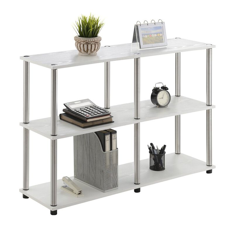 Convenience Concepts Designs2Go No Tools Console Table with Shelves