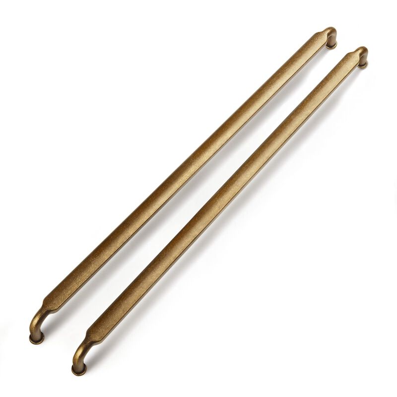 Goo-Ki 2 Pack 12-3/5 Inch (320mm) Hole Center Cabinet Pulls Antique Brass Zinc Alloy Kitchen Drawer Pulls Drawer Handles 13.05 I