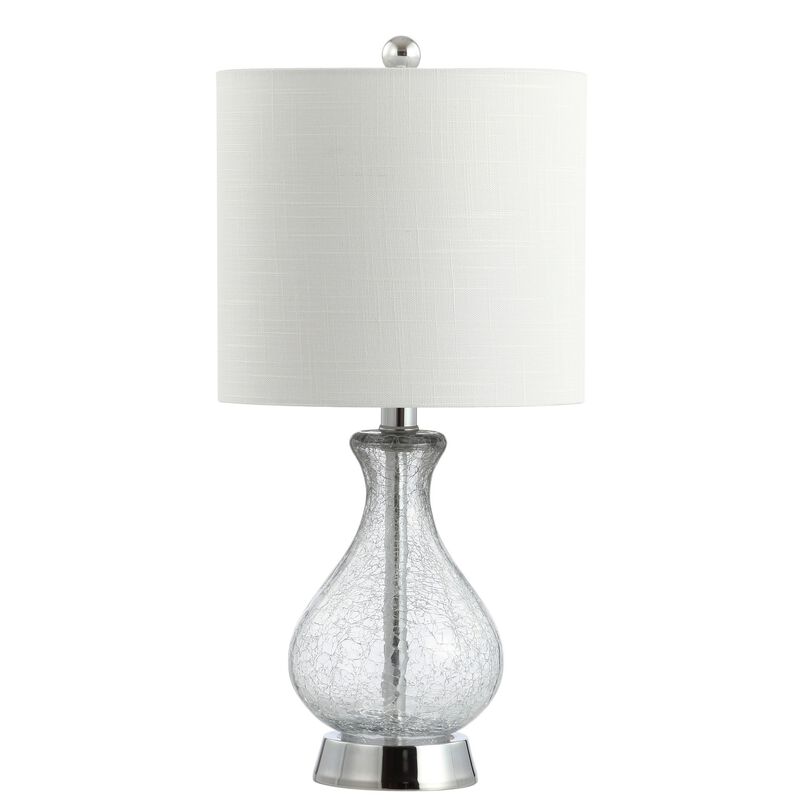 Playa Metal/Bubble Glass LED Table Lamp