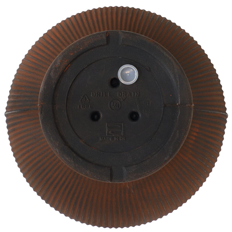 Sunnydaze Elizabeth Ribbed Urn Polyresin Planter