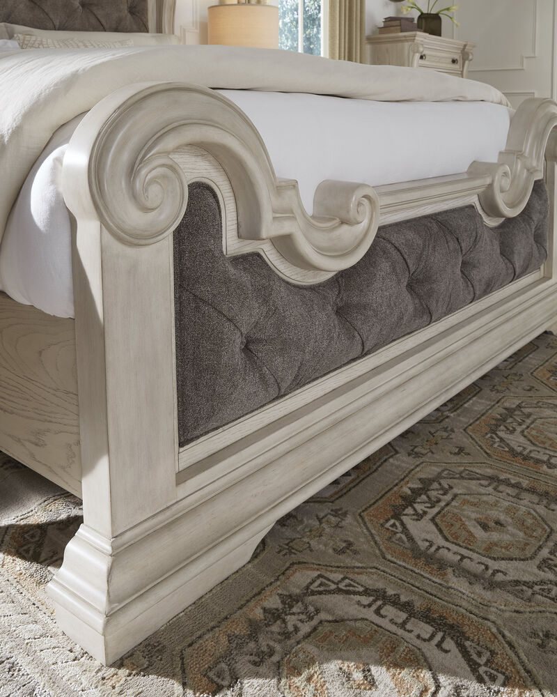 Andonhall King Upholstered Panel Bed image number 3