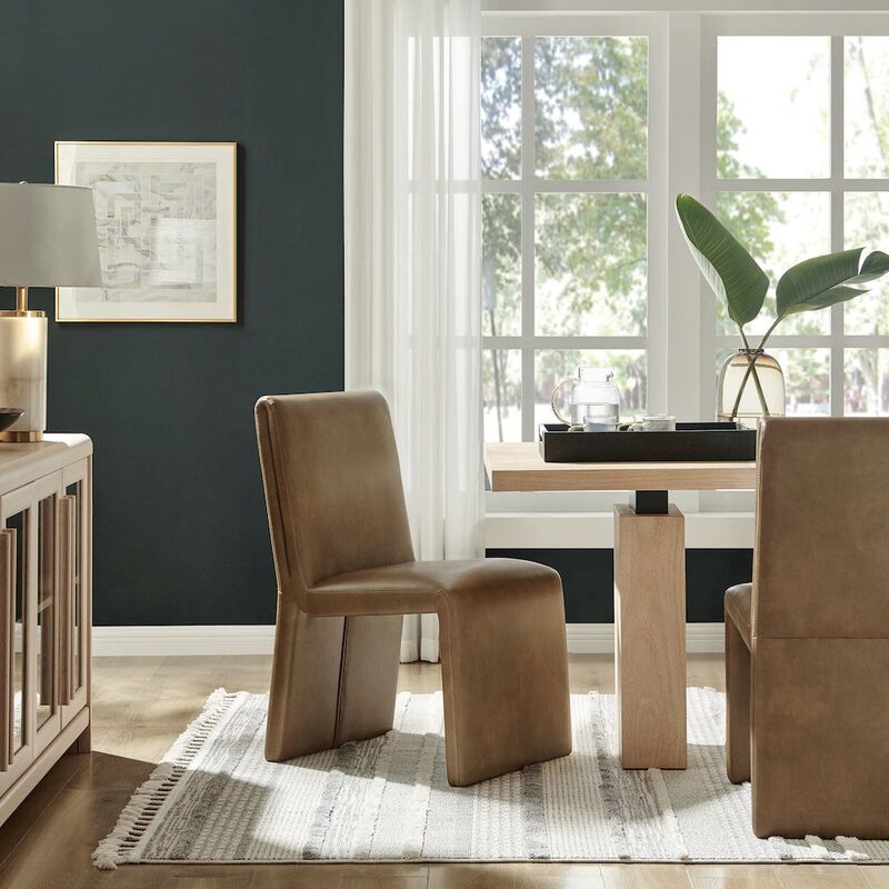 Emory Vegan Leather Dining Side Chair image number 7