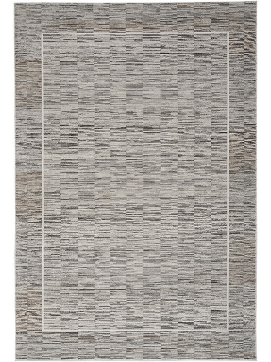 Desire DSR02 Charcoal/Gray 3'11" x 5'11" Rug