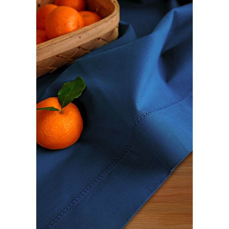 Cotton Linen Table Runner - Cotton Linen Hemstitch image number 3