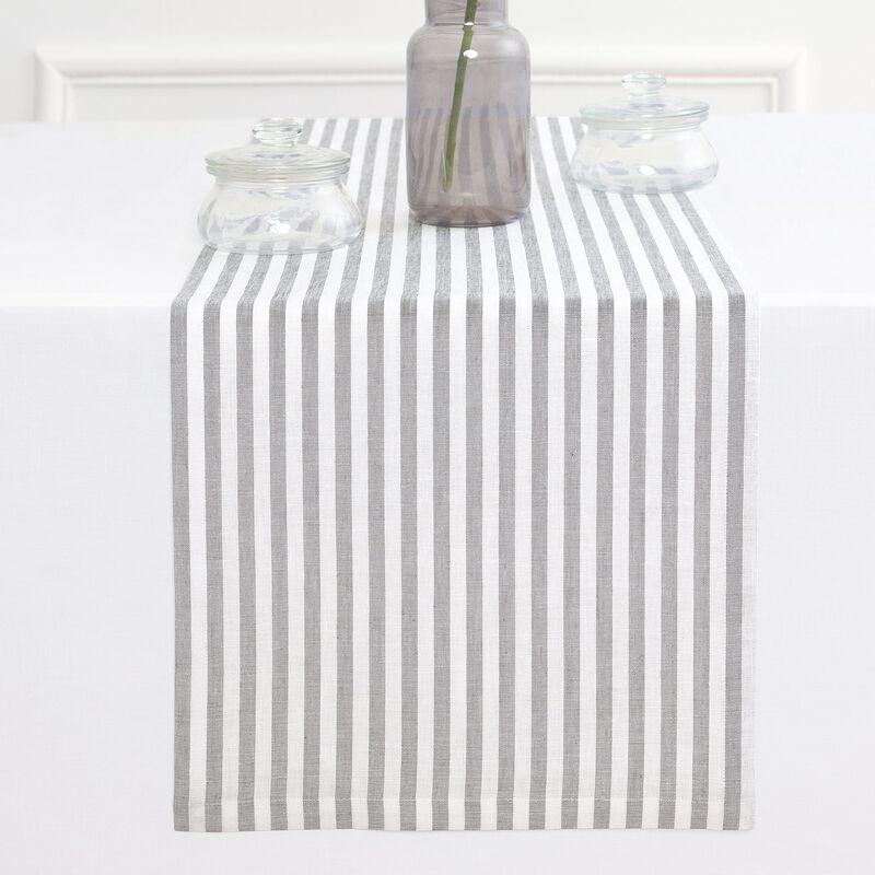 Linen Table Runner - Amalfi Stripe image number 0