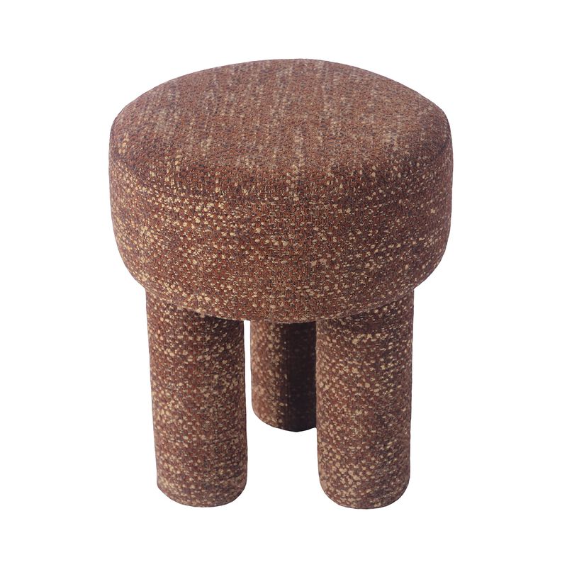 Casafoyer Claire Sedona Brown Knubby Stool image number 2