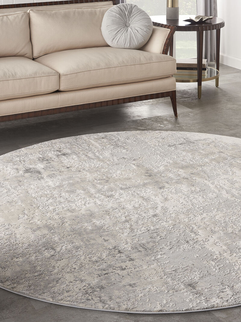 Rustic Textures RUS07 Gray/Beige 7'10" x 10'6" Rug image number 6
