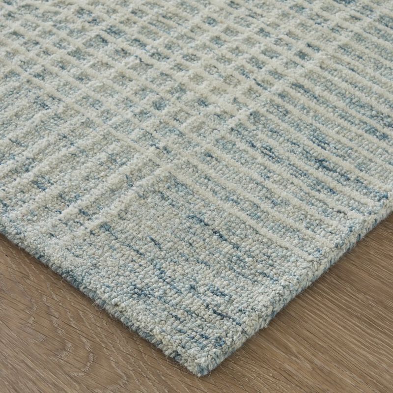Winston 8B04F Blue/Ivory 9' x 12' Rug image number 2