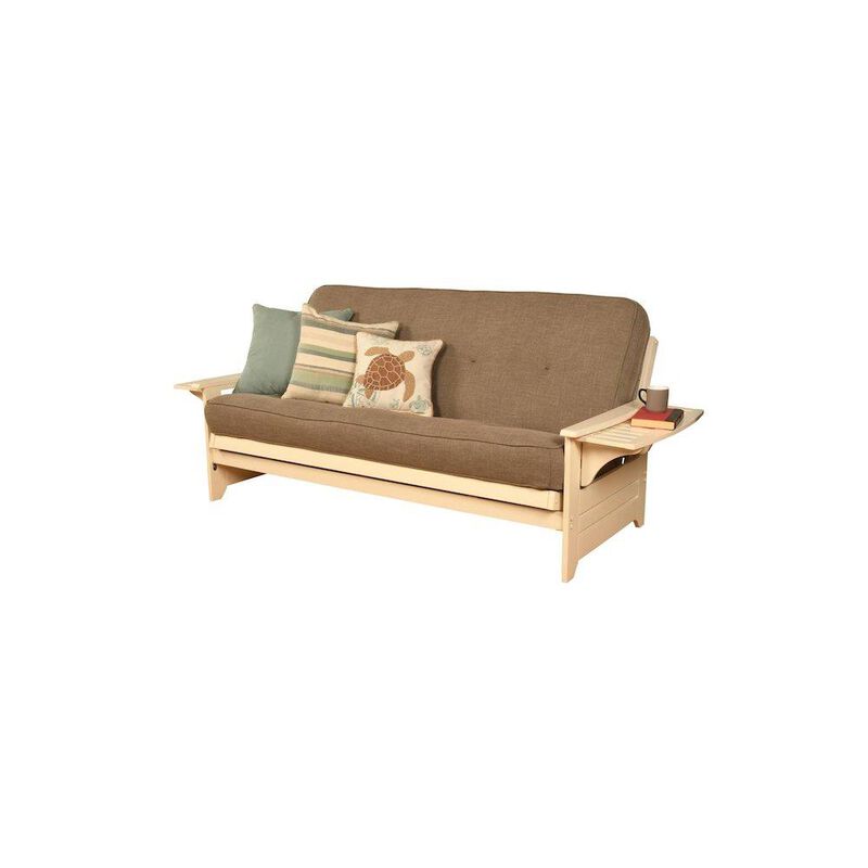 Phoenix Frame-Antique White Finish-Linen Stone Mattress