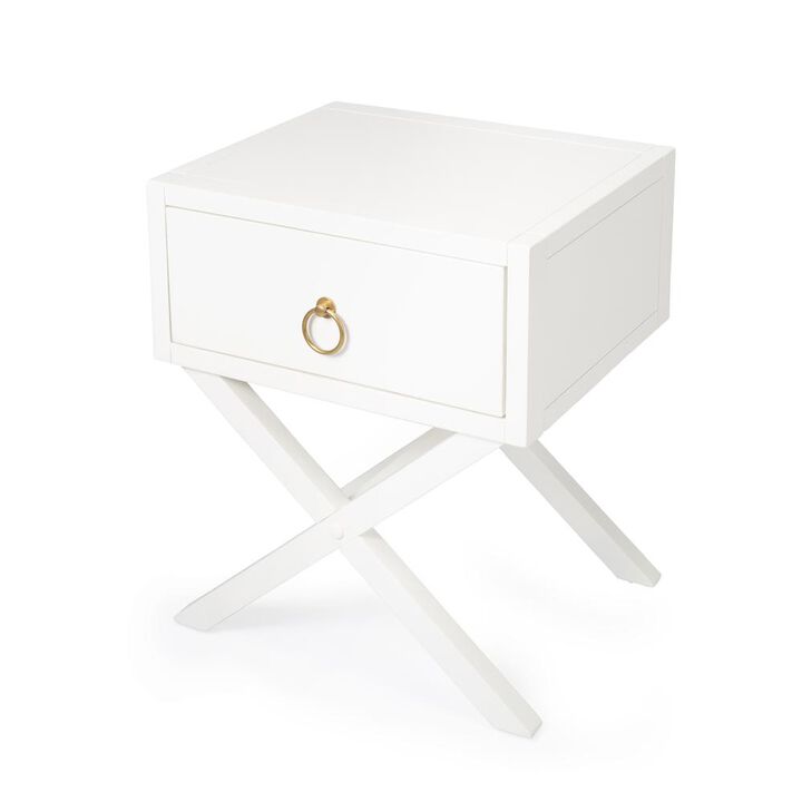 Butler Specialty Lark End Table, White