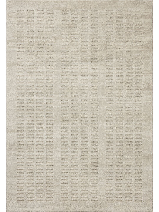 Monty MOT03 Ivory/Beige 5'3" x 7'6" Rug by Amber Lewis x Loloi