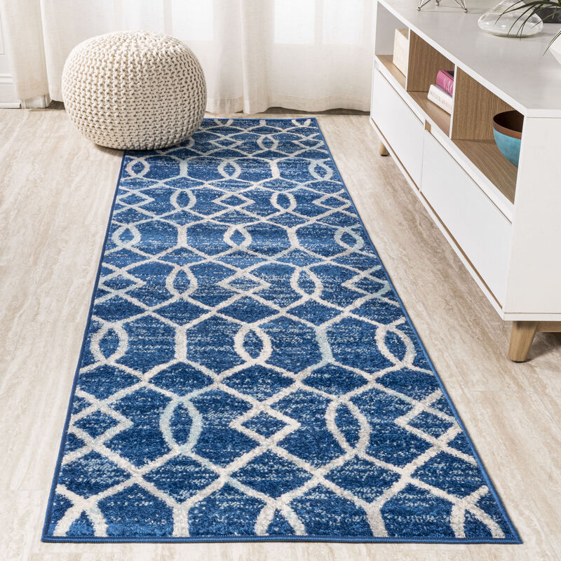 Asilah Ogee Fretwork Area Rug