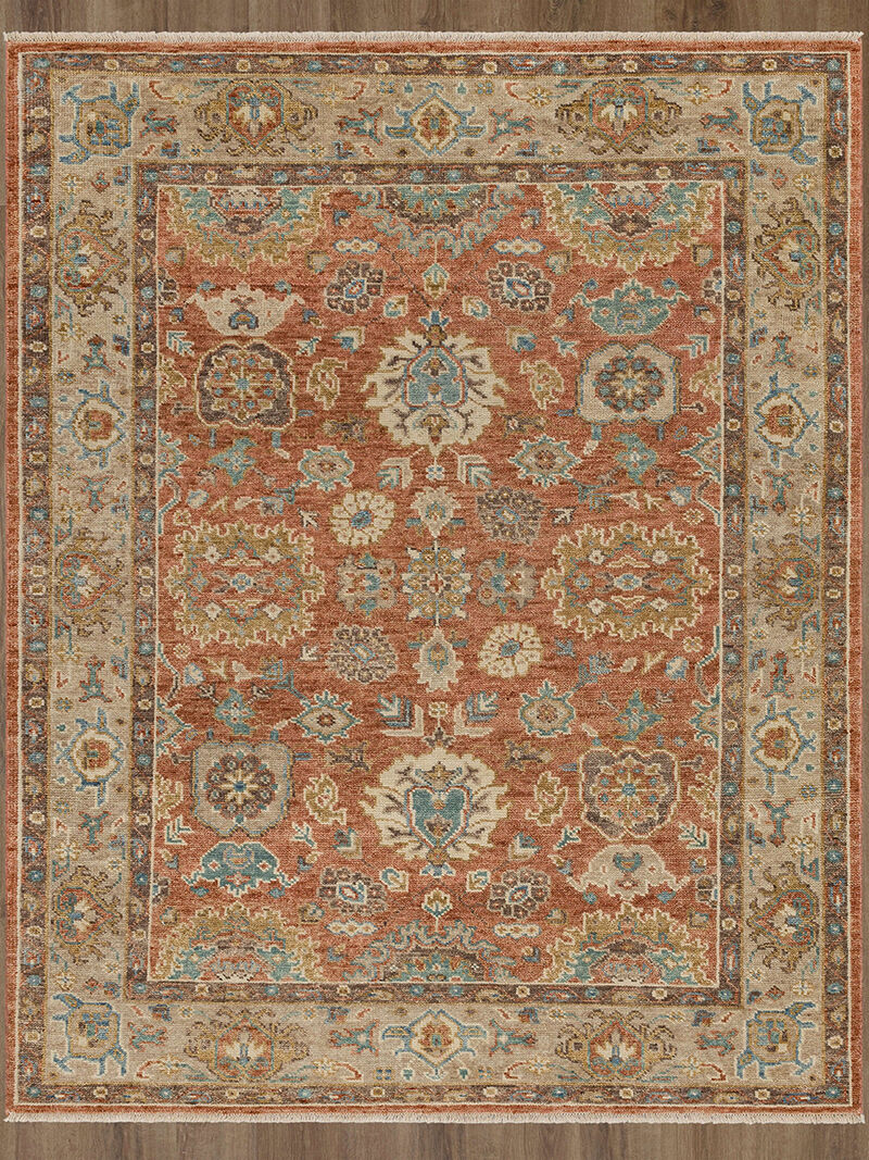 Balboa Balboa Oviedo Rust 6' X 9' Rug