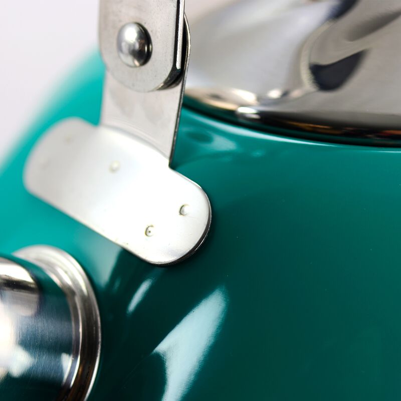 Mr Coffee Alberton Tea Kettle with Lid in Emerald Green