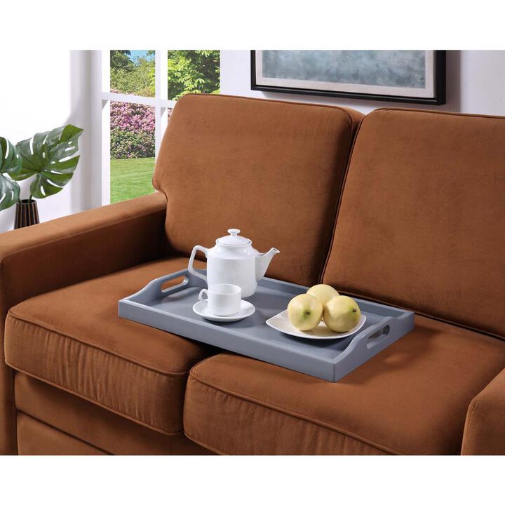 Convenience Concepts Designs2Go Serving Tray, Gray