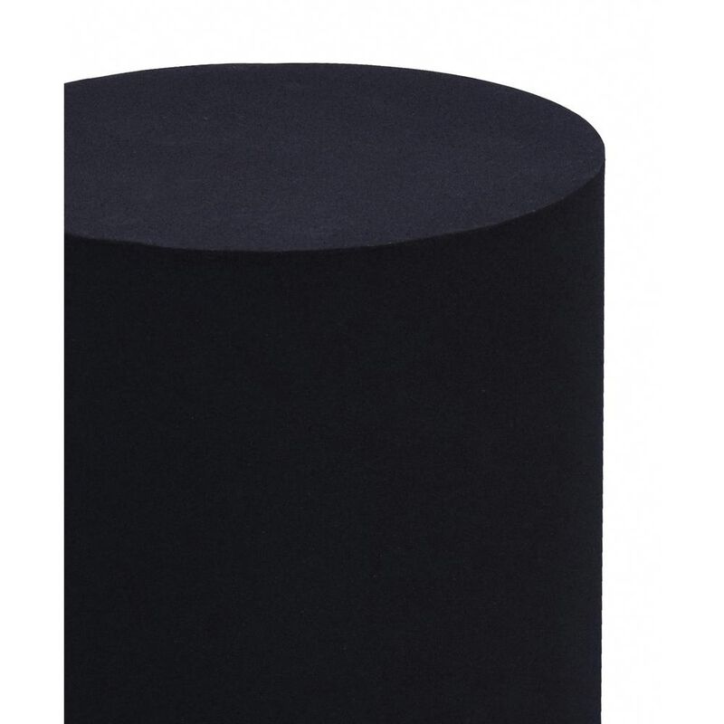 Renwil OLORIA Textured Matte Black STOOL