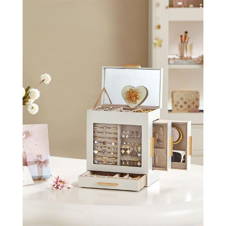 5-Layer Jewelry Storage Organizer with Drawers