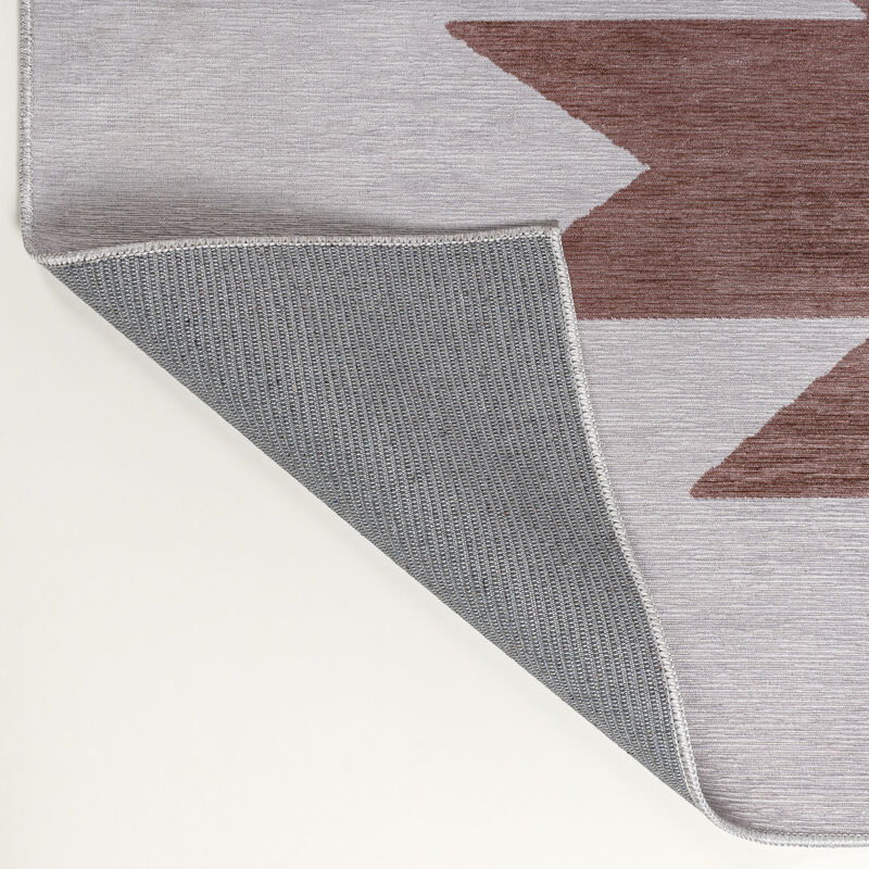 Chayton Minimalist Geometric Machine-Washable Area Rug