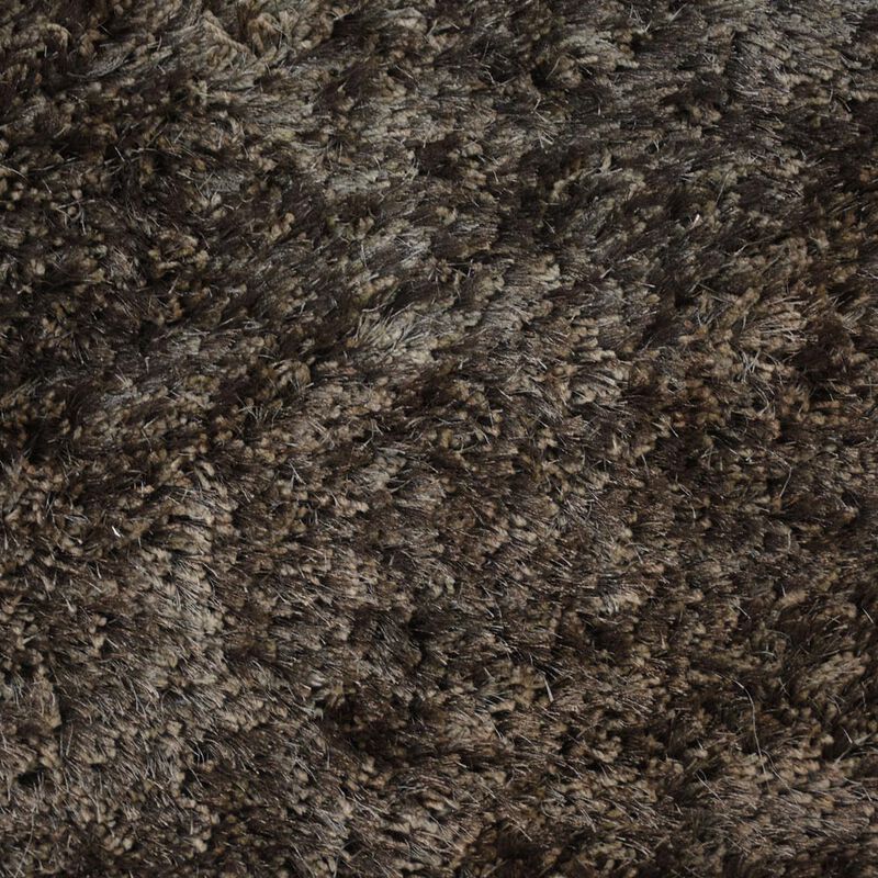RUGSOTIC CARPETS HAND TUFTED SHAG POLYESTER ECO-FRIENDLY AREA RUGS  - Rectangle, Size, Solid Plain Design, High Pile Thick Handmade Anti Skid Rugs for Living Room K00111 image number 3