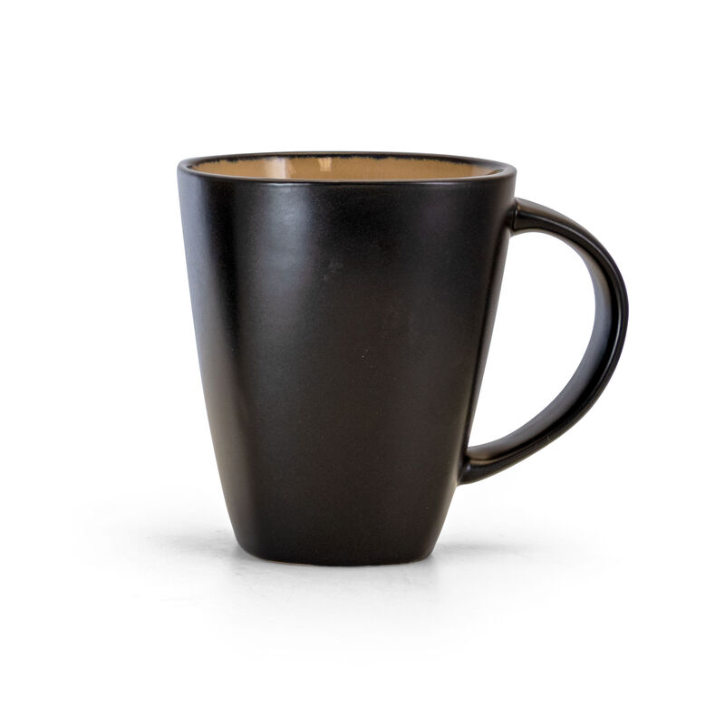 Soho Lounge 16 pc Dinnerware, Taupe Square Shape (Service for 4)