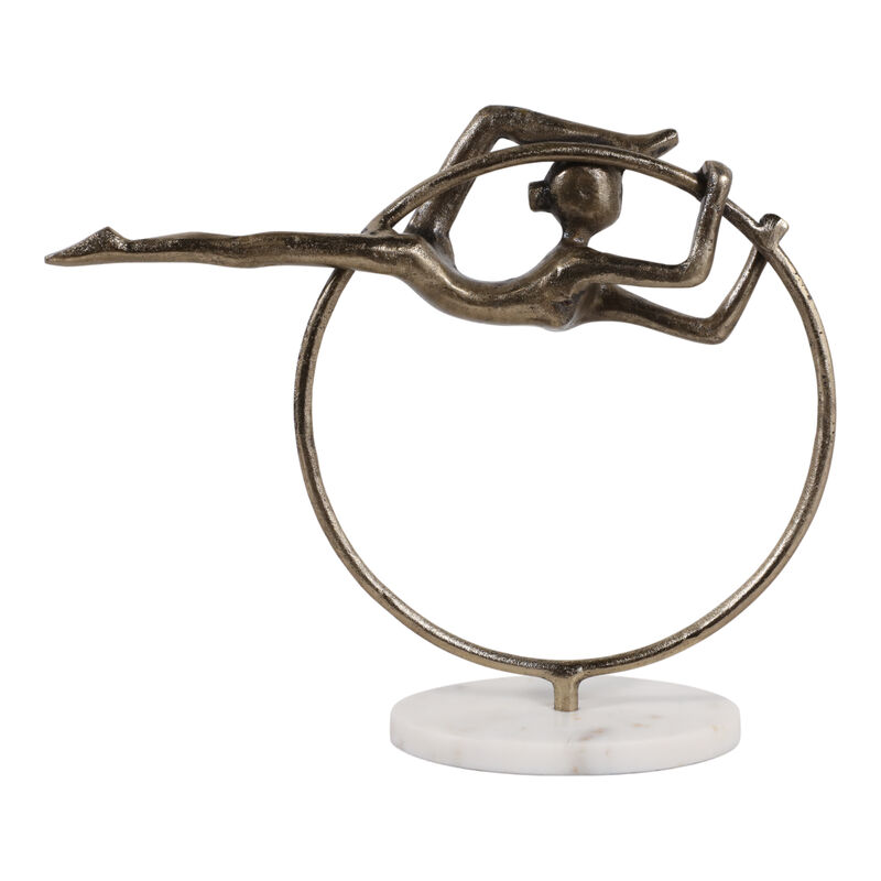 12x11" Gymnast Sculpture image number 0