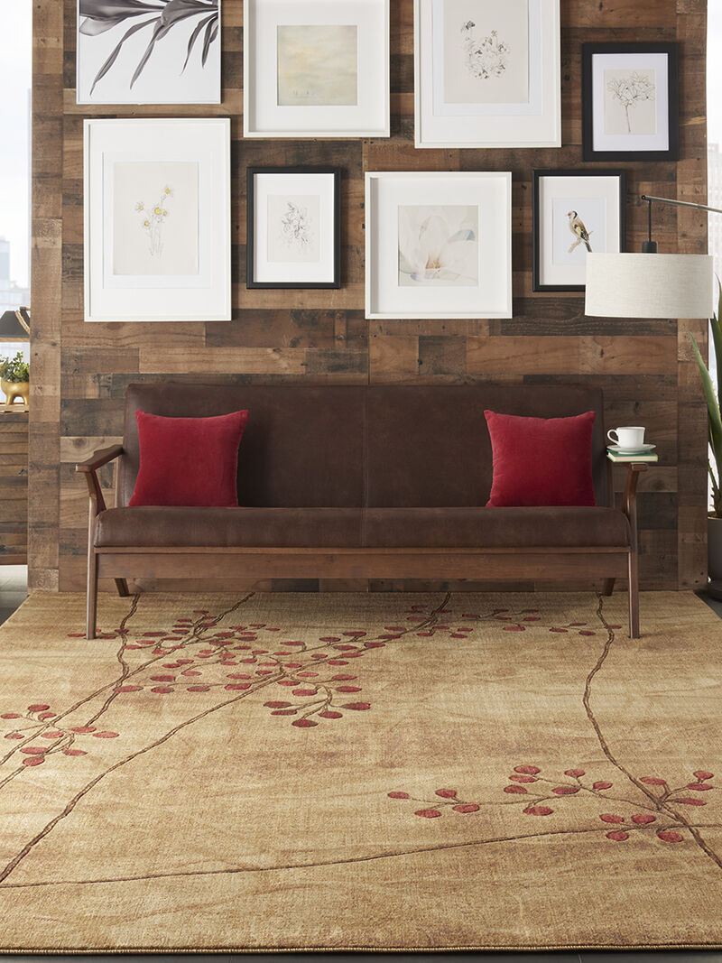 Somerset ST74 Latte 10' x 14' Rug