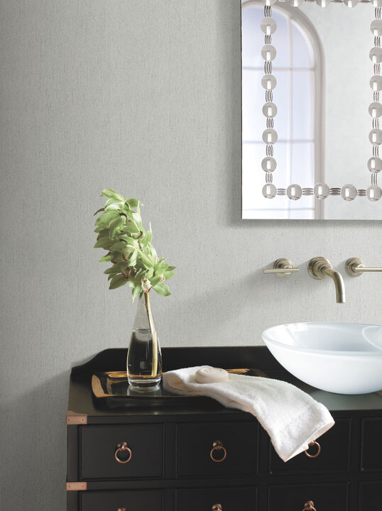Natural Texture White Wallpaper