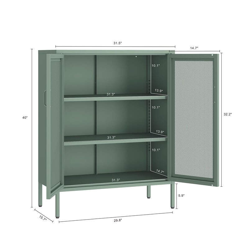 Amelia Green Cabinet