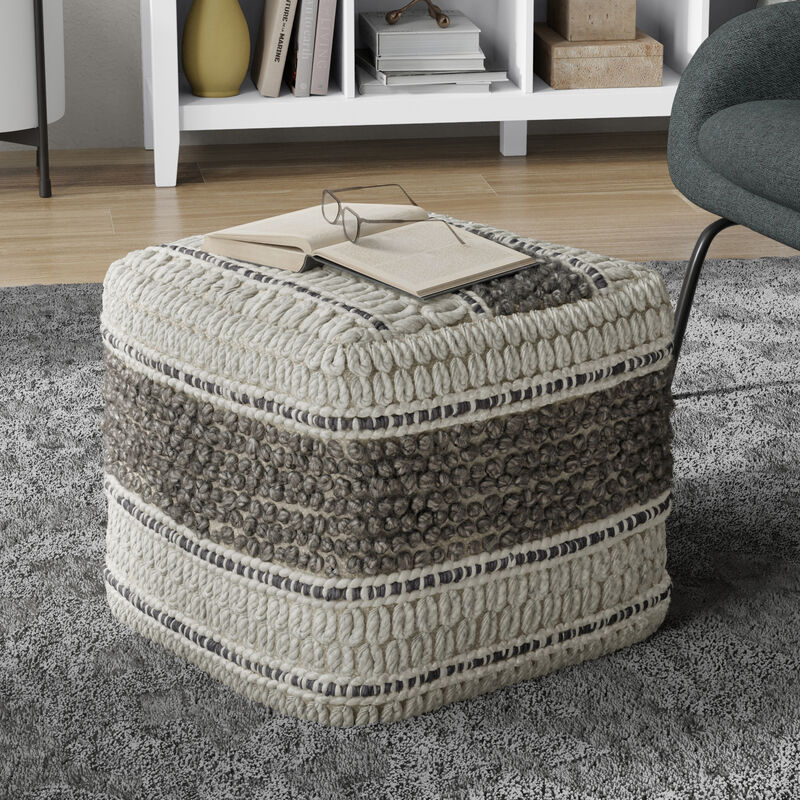 Grady Square Pouf