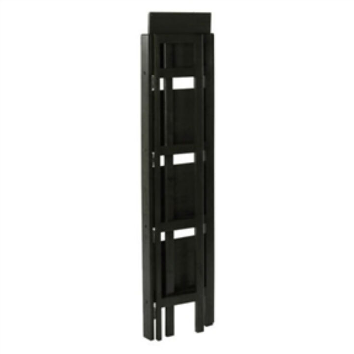 4-Tier Shelf Folding Shelving Unit Bookcase Storage Shelves Tower