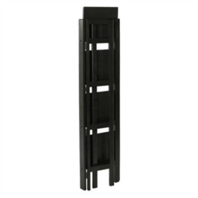 4-Tier Shelf Folding Shelving Unit Bookcase Storage Shelves Tower