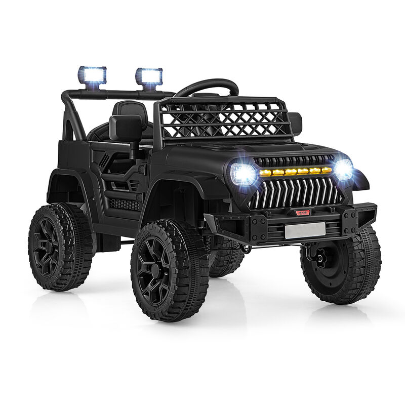 Kids 12V Ride On Truck Car with Music Player and Remote Control image number 3